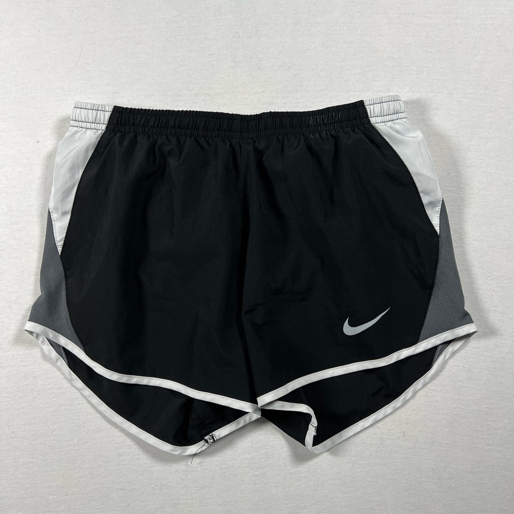 Nike Tempo Running Shorts Black Gray Women Size XS